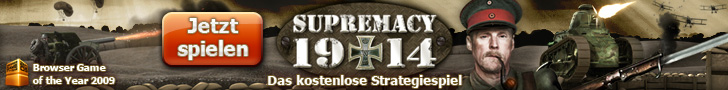 Strategie Browserspiel Supremacy 1914